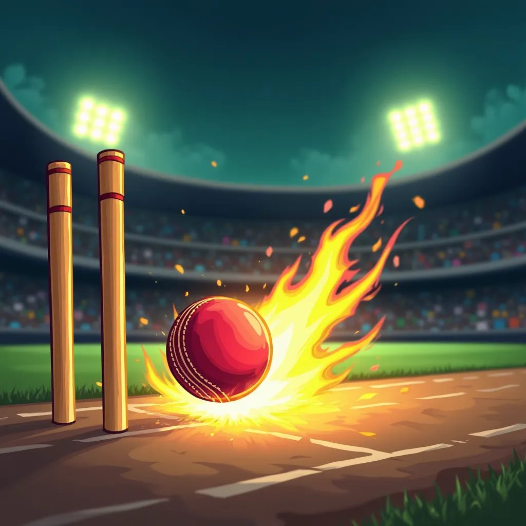 Placard cricket championship bonus illustration